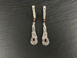 Серьги "Журавли"