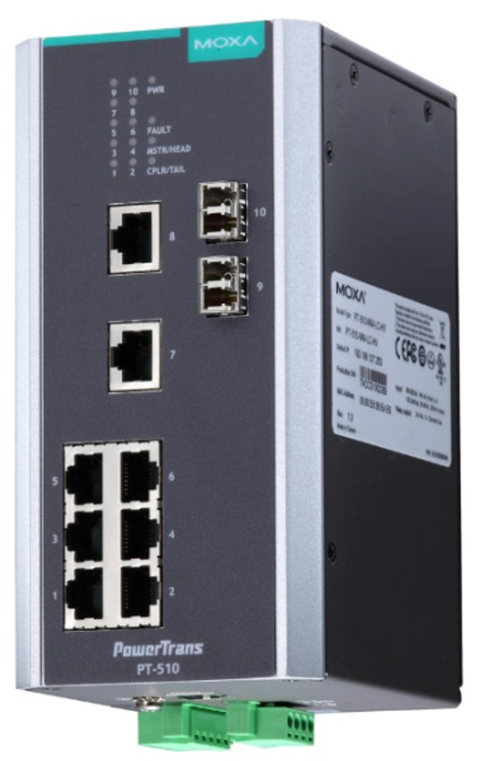 Коммутатор управляемый MOXA PT-510-MM-LC-48
