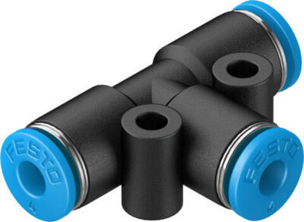 QST-4-100 Тройник с цанговым зажимом