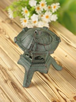 Iron Garden Декоративный фонарь Ступа под свечу для дачи