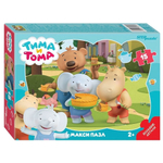 Макси-пазл 15эл. контурный "Тима и Тома" (Степ пазл)