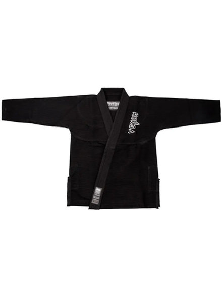 Кимоно для бжж Venum Contender Kids Black с поясом