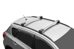 Багажная система LUX BRIDGE на Toyota Fortuner 2015-... интегрированные рейлинги