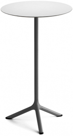Стол ламинированный барный складной Scab Design Tripe Folding, антрацит, белый