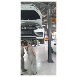 WDK-529E Подъемник двухстоечный с верхней синхронизацией 4 тонны, электр.разбл., 380В