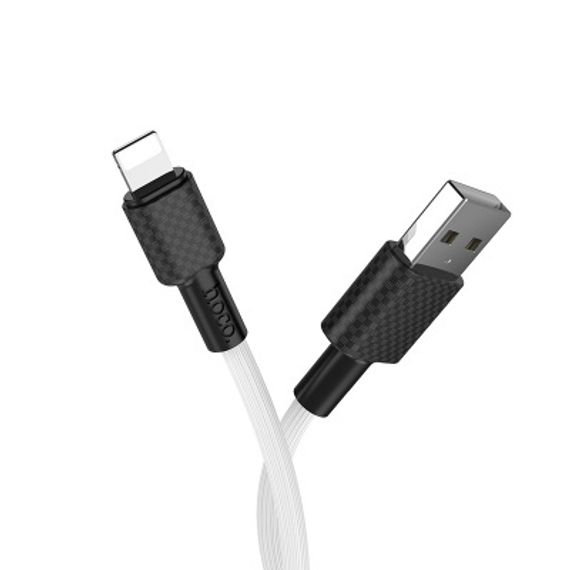 USB  HOCO X29 Superior Style lightning, белый поврежденная упаковка