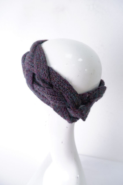 Повязка на голову шерстяная