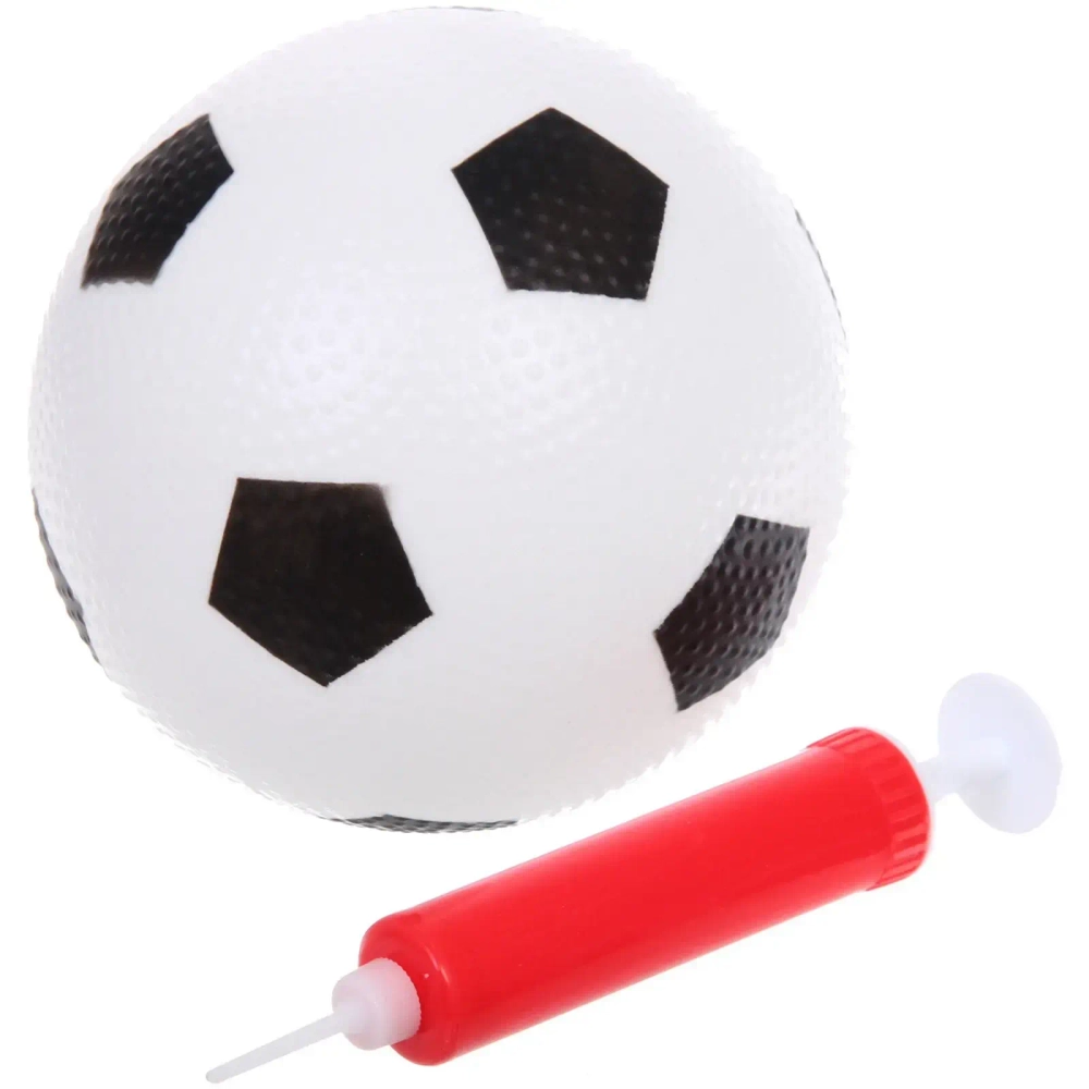 Набор тренировочный для футбола ZG270-228: ворота 108*46,5*68 см, мяч 14 см, насос