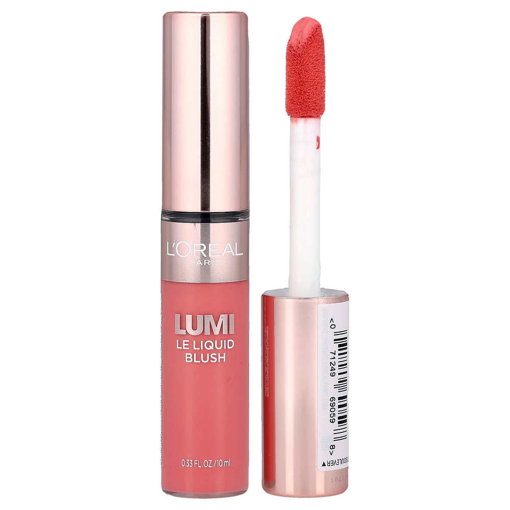 L'Oréal, Lumi, жидкие румяна Le, 605 ярко-розовый, 10 мл (0,33 жидк. Унции)