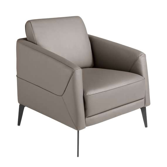 Кресло Angel Cerda 5134, темно-серая кожа