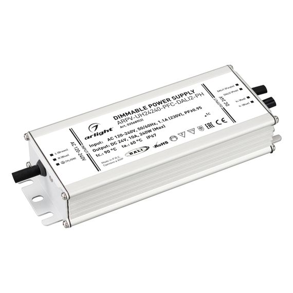 Блок питания Arlight ARPV-UH24240-PFC-DALI2-PH 025689(2)