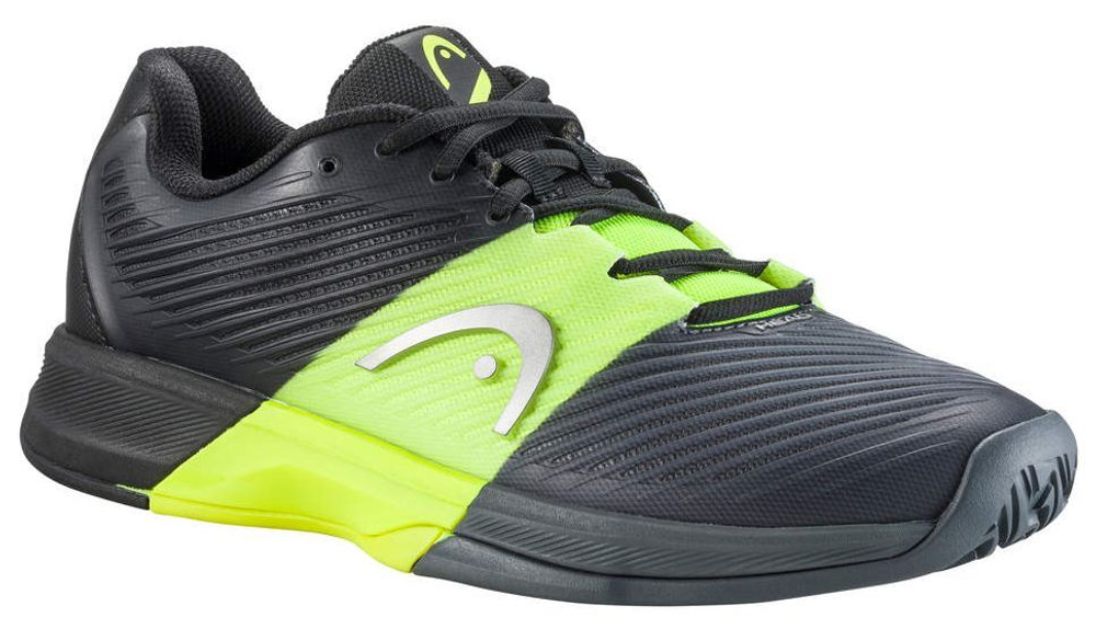 Мужские кроссовки теннисные Head Revolt Pro 4.0 Men - black/yellow