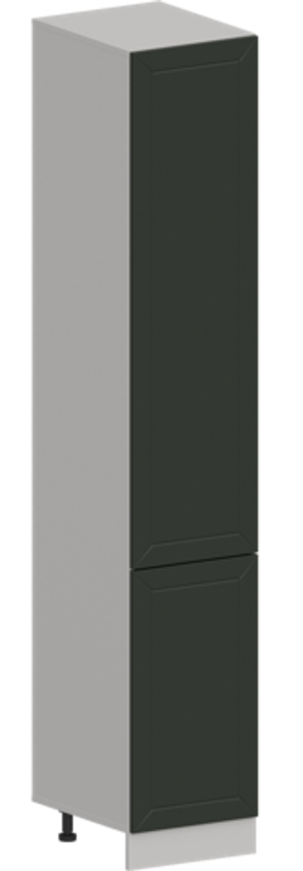 Кухня Модуль ШП 400 Графит / Насыщенно-зеленый