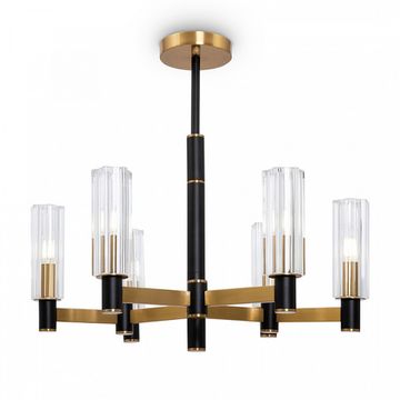 Люстра потолочная FR5167PL-06BS латунь Ambra Freya