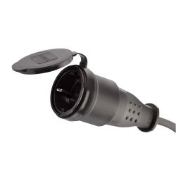 Удлинитель силовой ЭРА UPx-1e-3x1,5-40m-IP44(KG) в бухте с заземлением 1 розетка 40 м КГ 3х1,5мм2 | Силовые удлинители
