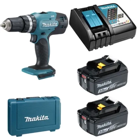 Аккумуляторная дрель-шуруповерт Makita DHP453RFE