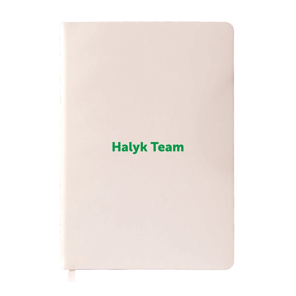Блокнот Halyk Team NIKA soft touch