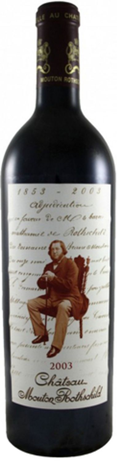 Вино Шато Мутон Ротшильд 2003 Премьер Гранд Крю Классе красное сухое 0,75л