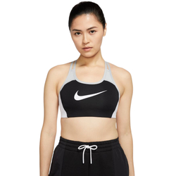 ТОП теннисный Nike Swoosh Logo Bra Pad - black/light smoke grey/white/white