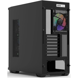 Корпус для компьютера ZALMAN Z10 PLUS, без БП, боковое окно (закаленное стекло), черный, ATX