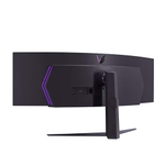 МОНИТОР 49" LG 49GR85DC-B черный (VA, 5120x1440, 240Hz, 1 ms, изогнутый)