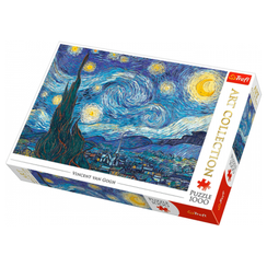 Puzzle "1000 Art Collection" -  The Starry Night / Bridgeman
