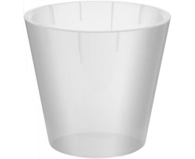 Горшок для орхидей D200мм, 4л с дренажной вставкой, серый