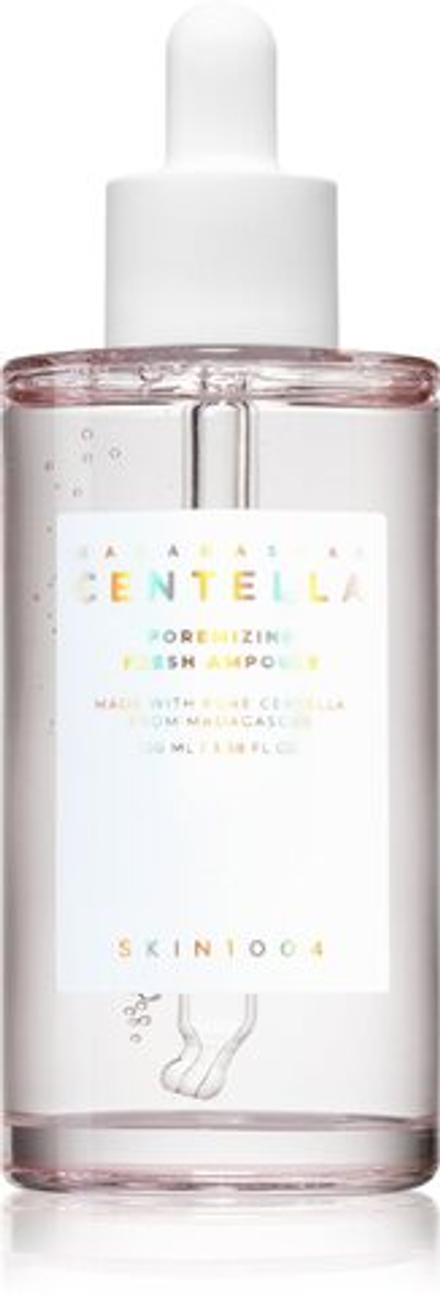 SKIN1004 Madagascar Centella Poremizing Fresh Ampoule - Детокс-сыворотка для лица разглаживает кожу и сужает поры. /   100  ml  / GTIN 8809576261462