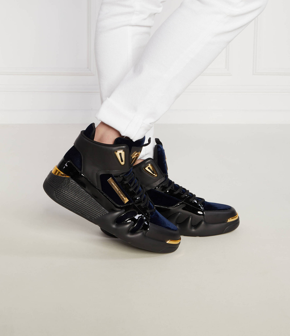 Skórzane кроссовки BBS TALOGO Giuseppe Zanotti - черный(RU20064)