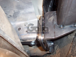 Фаркоп оцинкованный Galia H069C для Hyundai Santa Fe 2006-2012, Kia Sorento 2009-2012(паспорт и сертификат в комплекте)(без электрики)