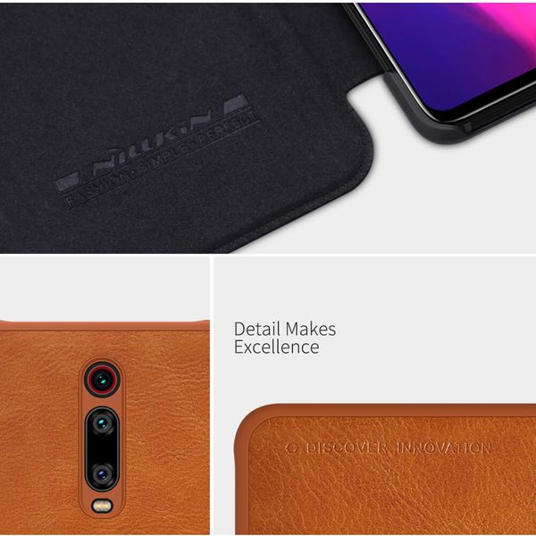 Чехол-книжка Nillkin Qin Leather Case для Xiaomi Mi 9T/ 9T Pro (красный)