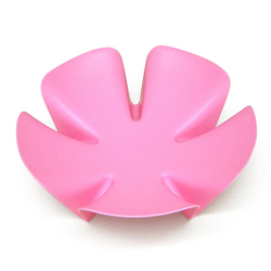 Ваза для фруктов flower, розовая