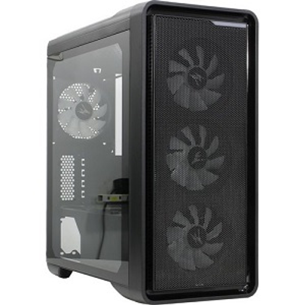 Корпус Mini-Tower Zalman M3 Plus RGB TG, Micro-ATX, Black (M3 Plus RGB)
