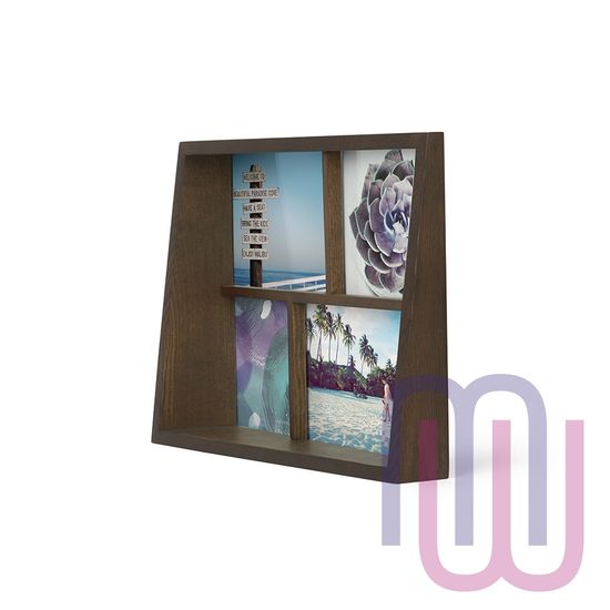 Мультирамка EDGE состаренный орех