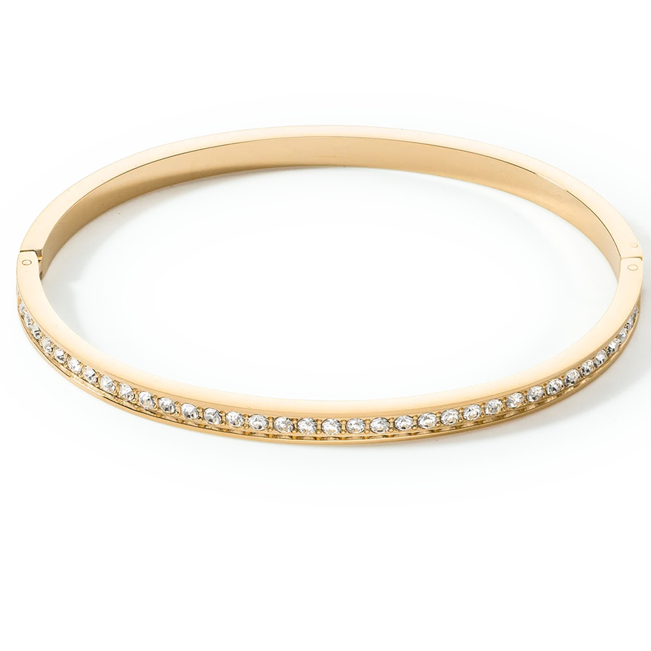 Браслет Coeur de Lion Crystal-Gold 19 см 0127/37-1816