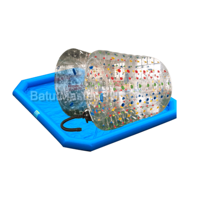 Бизнес-набор: Бассейн 8*8 м (1 шт), Водный роллер ТПУ (3 шт),насос (1 шт)