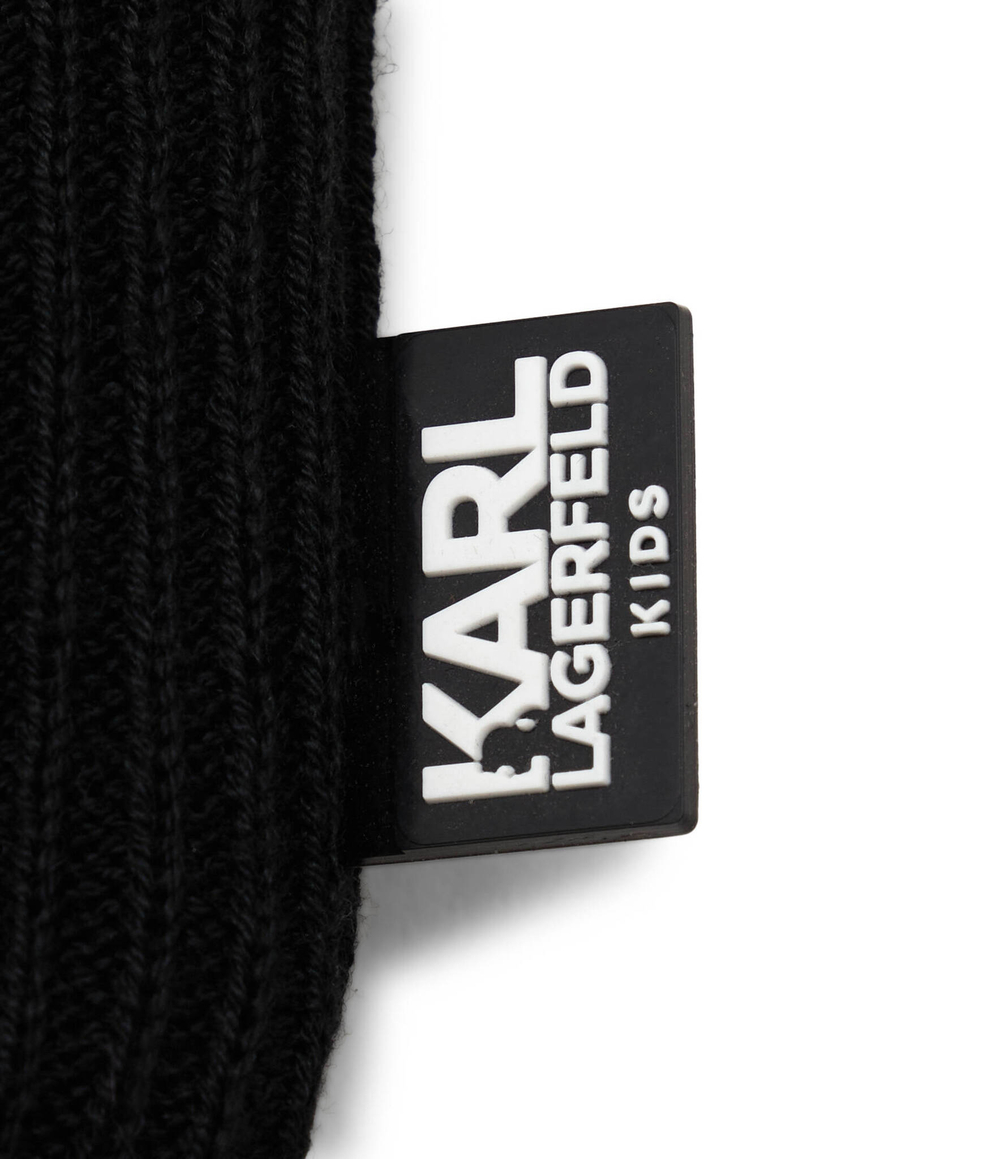 Шапка Karl Lagerfeld Kids - черный(Z21040)