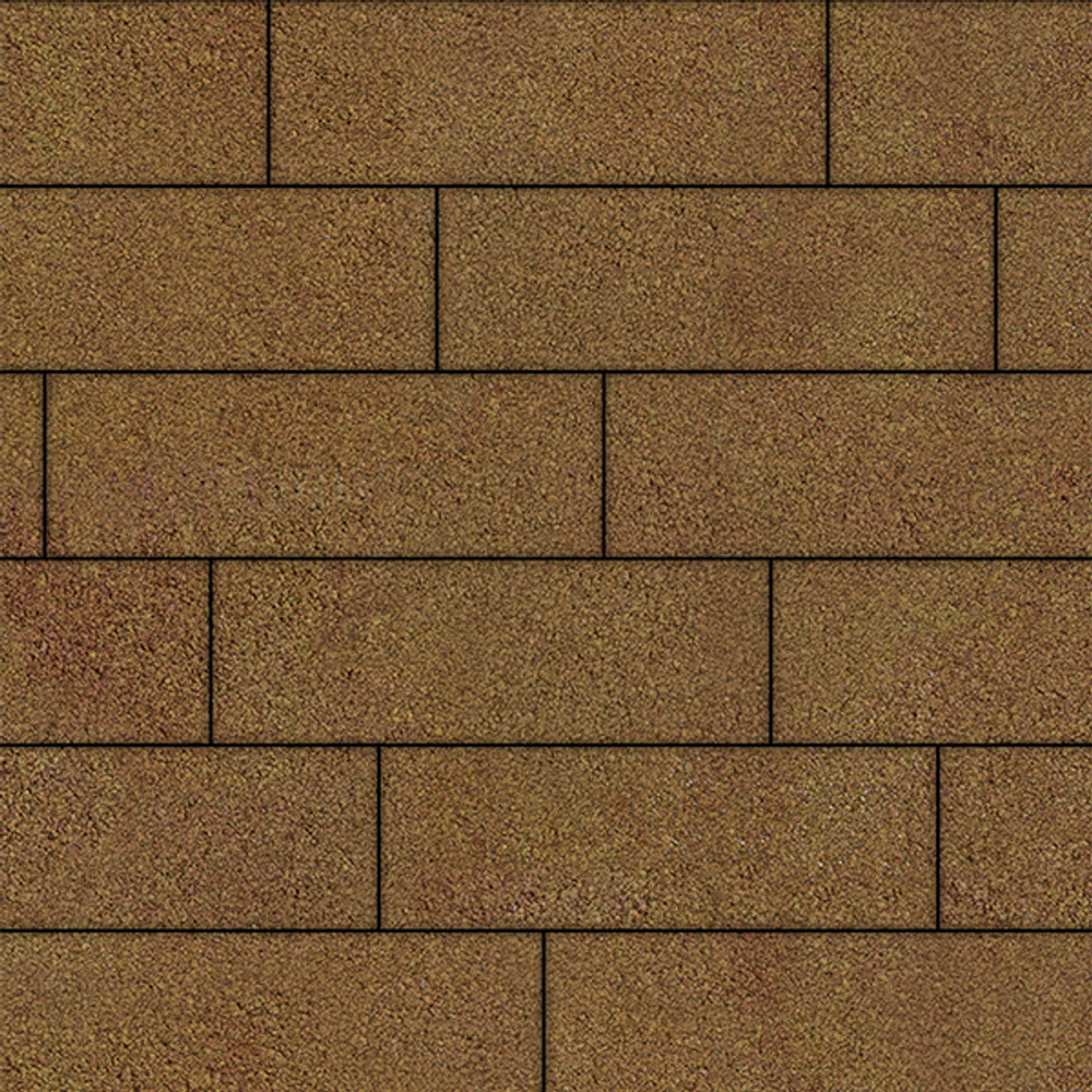 Тротуарная плитка ПРЯМОУГОЛЬНИК 750х250 мм - Листопад гранит Сахара