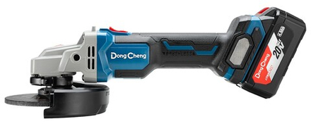 Угловая шлифмашина аккумуляторная DongCheng DCSM03-125 (TYPE FK) АКБ 2х5 Ач, ЗУ 4 А DCSM03-125(TYPE FK)