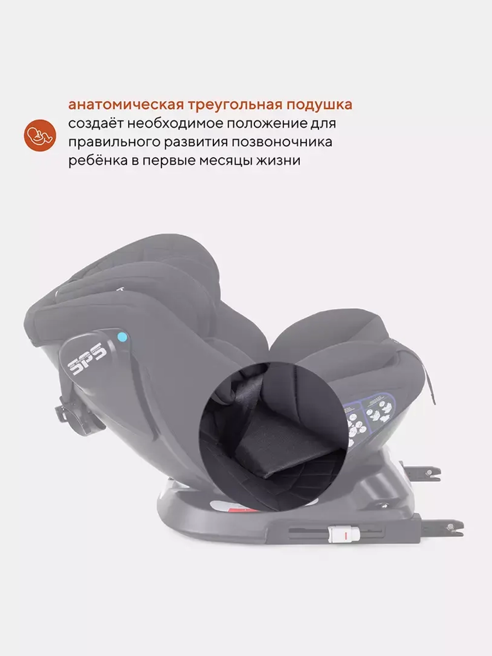 Автокресло Rant Nitro new isofix группа 0/1/2/3 (0-36 кг)
