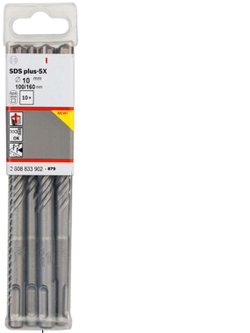 SDS-plus-5X бур 10x100x160 (по армированному бетону), 2608833902