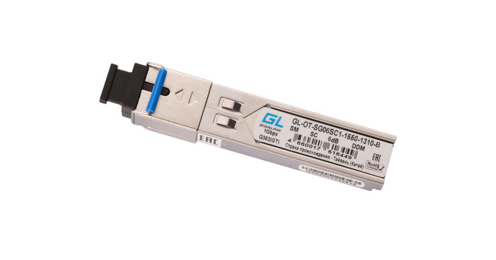 Gigalink GL-OT-SG06SC1-1550-1310-B Сетевое оборудование