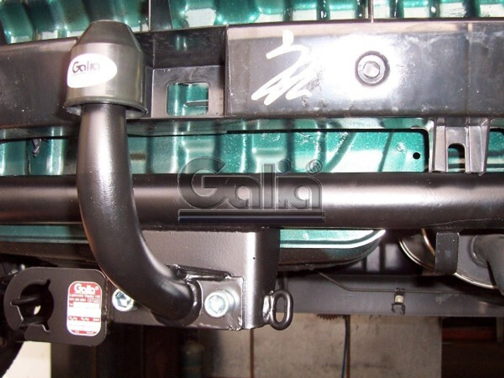 Фаркоп оцинкованный Galia H055A для Hyundai Getz 2003-2005(паспорт и сертификат в комплекте)(без электрики)