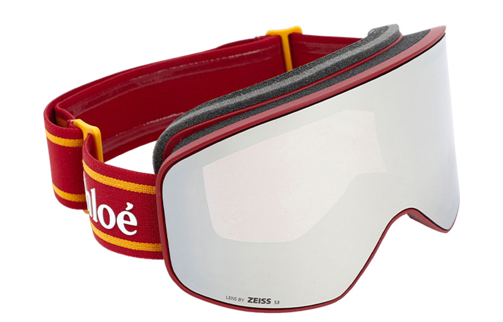 Chloé logo-print goggle-style sunglasses