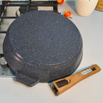 Сковорода 30см Premium blue со съемной ручкой