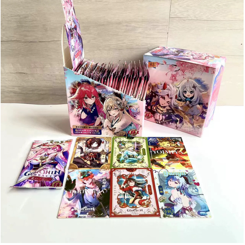 Карточки Коллекционные "Genshin Impact"