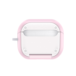 Усиленный чехол розового цвета для наушников Samsung Buds3, 3 Pro и 3 FE, серия SECQ Series от Dux Ducis