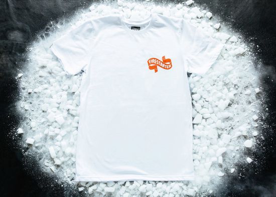 Футболка HOOK Файрстартер White