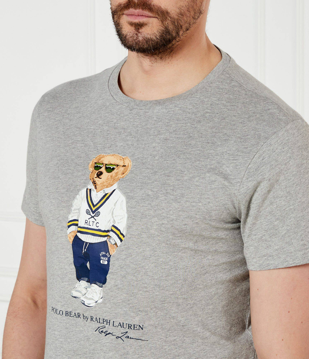 Футболка POLO RALPH LAUREN - серый(710973137)