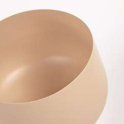 Кашпо Apia Ø15 см бежевое